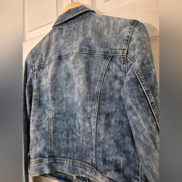 Women's Maurices Denim Jacket Sz M - Picture 5 of 5